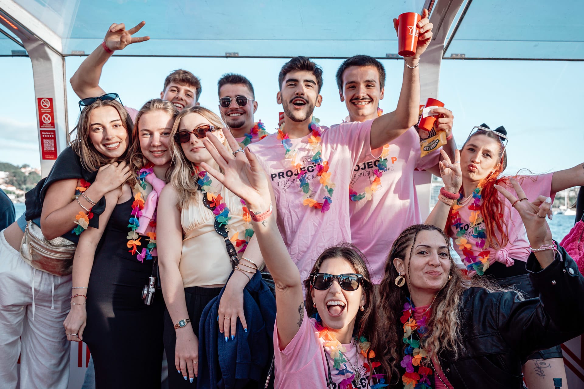 Porto: Crazy Pub Crawl With 8 Drinks, Free Shots, Games +Vip Cover