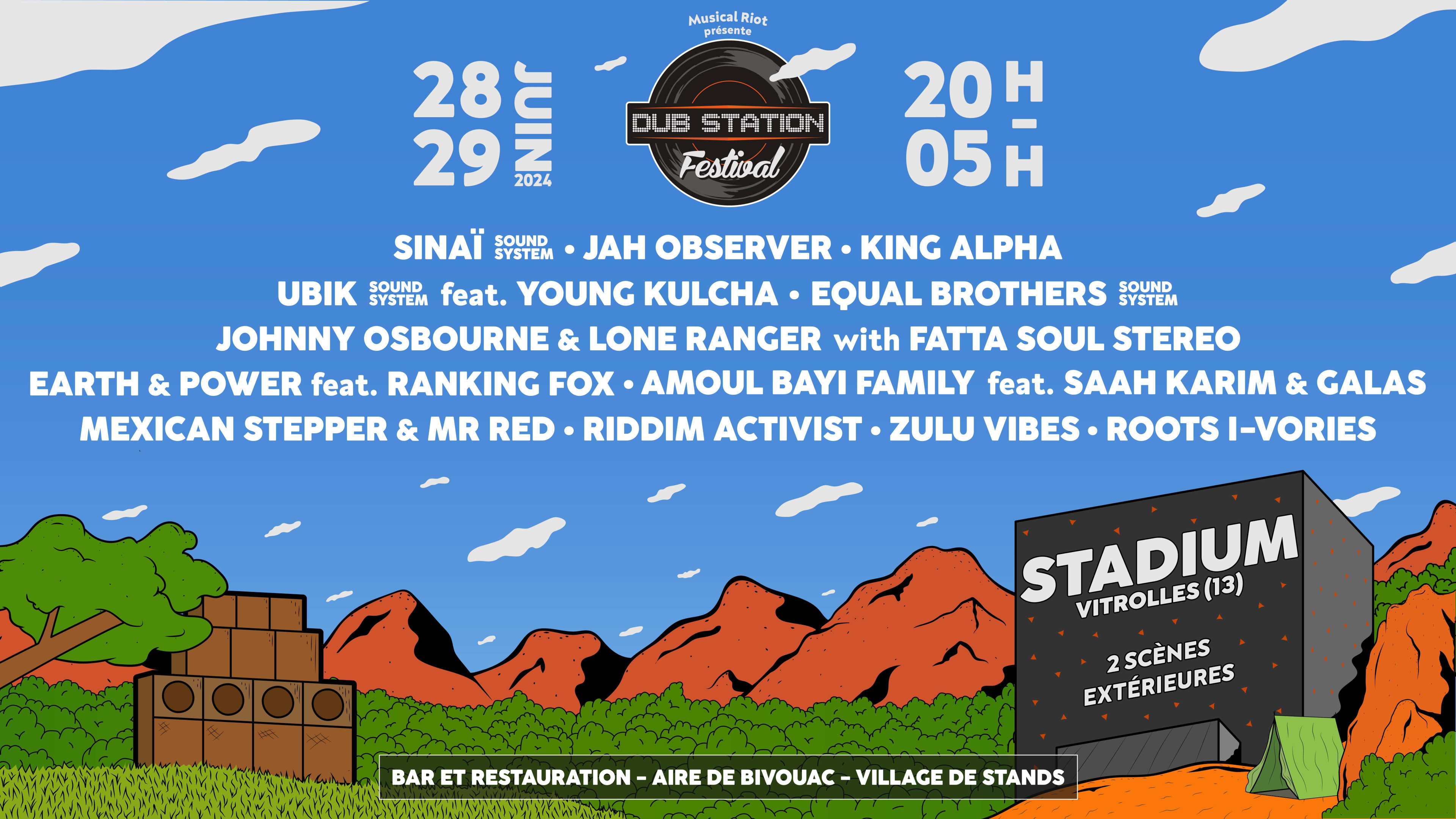 Dub Station Festival 2024 Cover