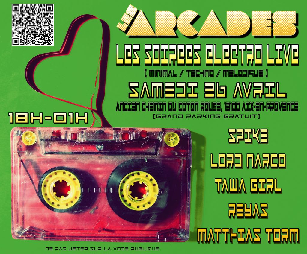 Les Soirées Électro Live Des Arcades #3 Cover