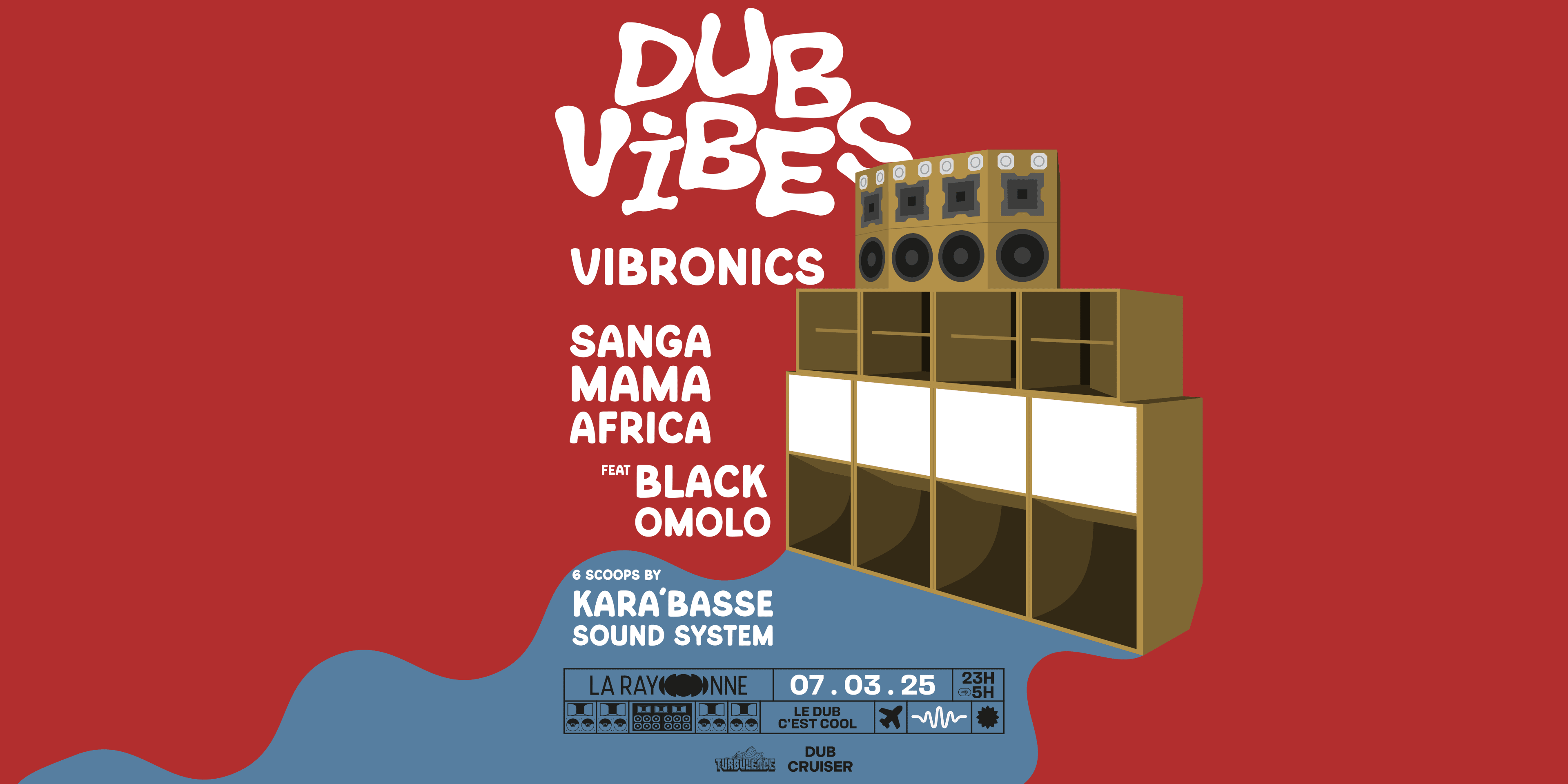 Dub Vibes: Vibronics Sanga Mama Africa Black Omolo Karabasse Cover