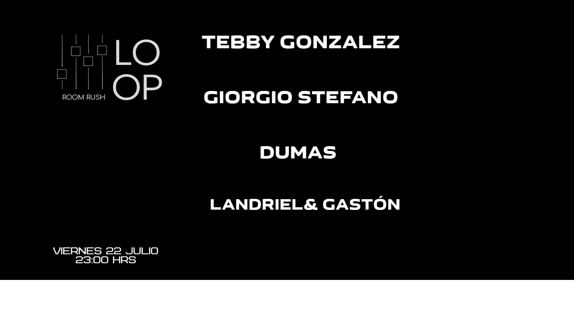 Loop Room Rush 22 Julio Cover