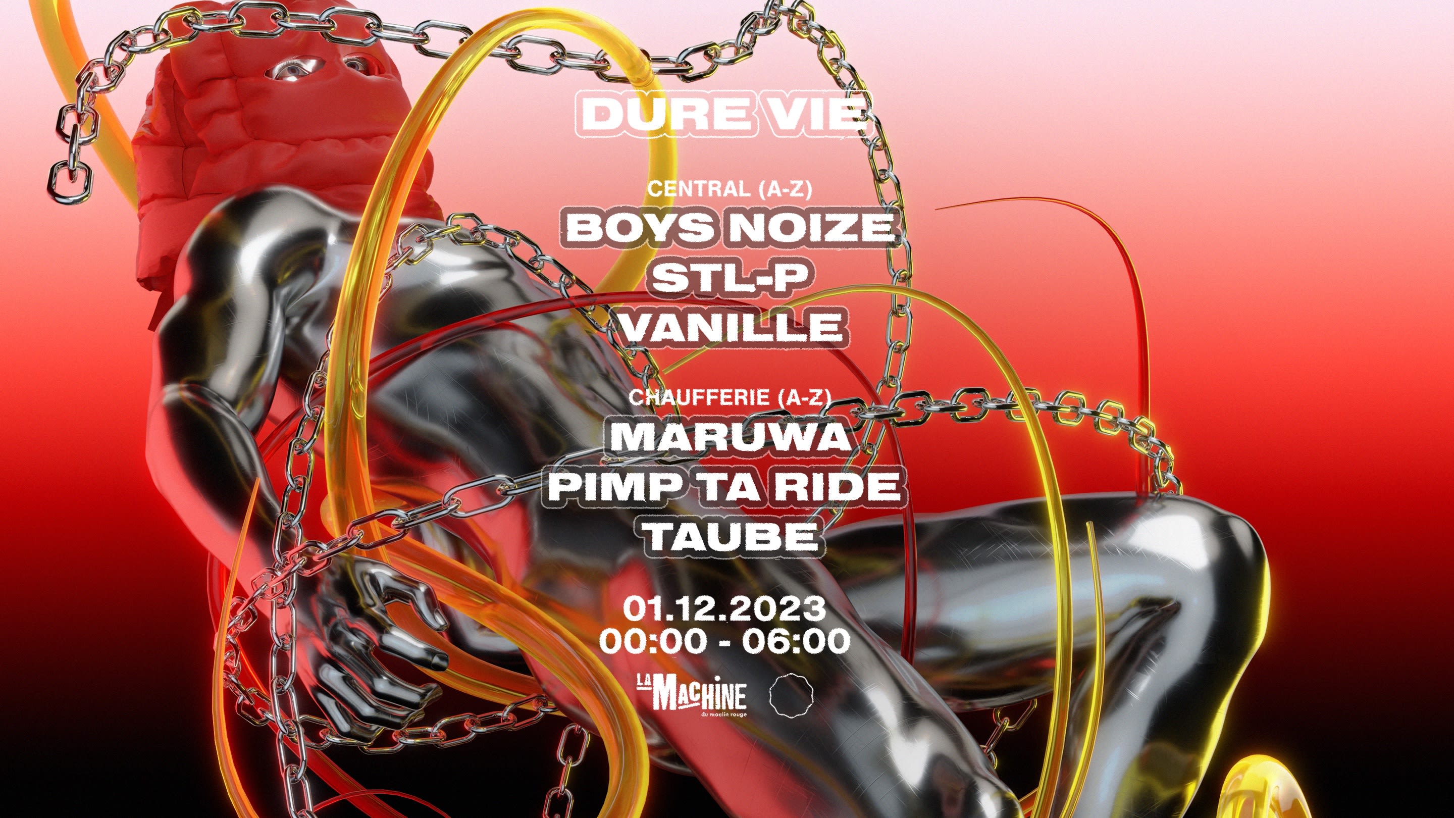 Dure Vie W/ Boys Noize, Maruwa, Vanille, Stl-P, Pimp Ta Ride Cover