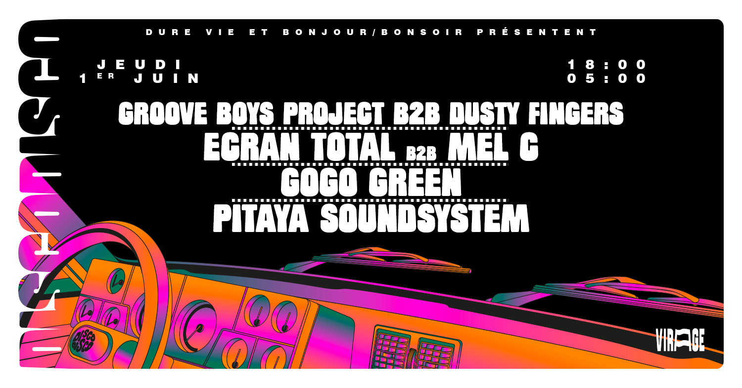 Disco Disco : Groove Boys Project B2b Dusty Fingers & More Cover