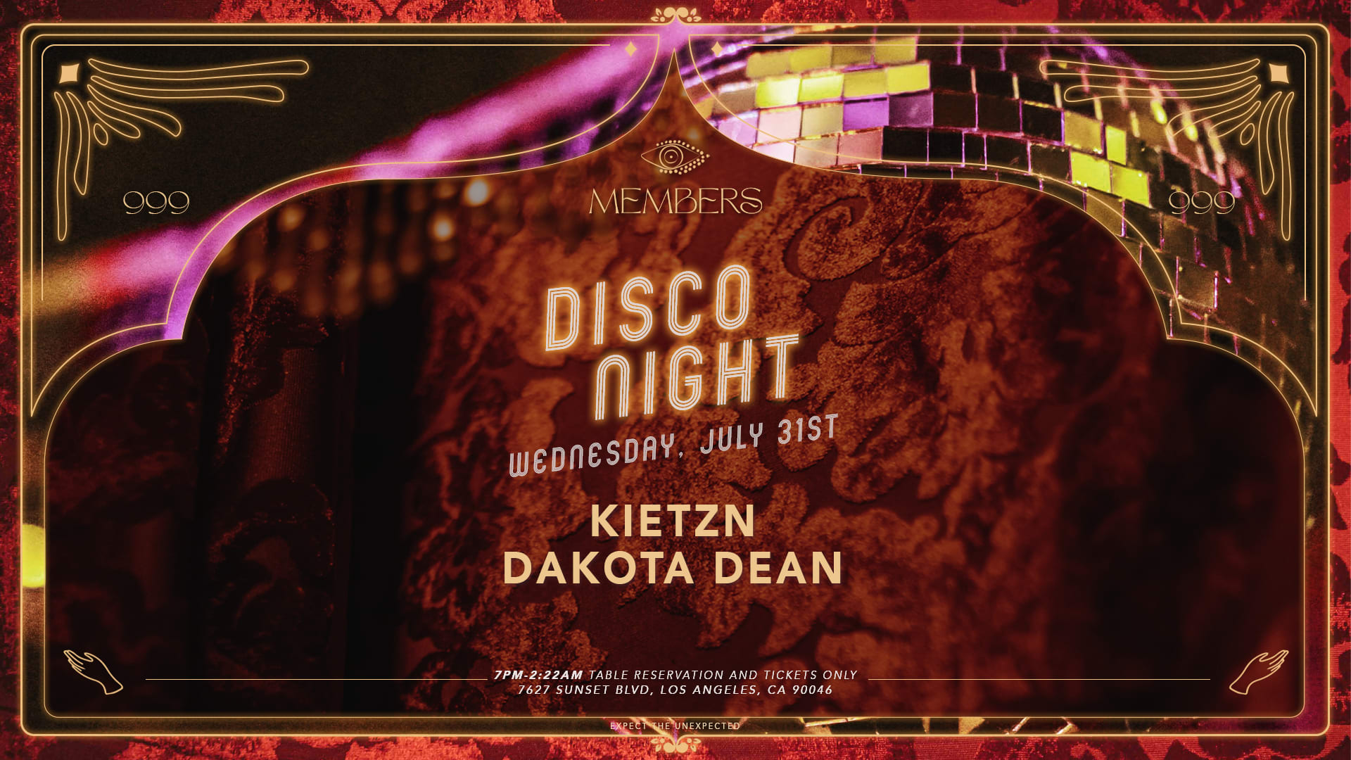 Disco Night - Dakota Dean & Kietzn Cover