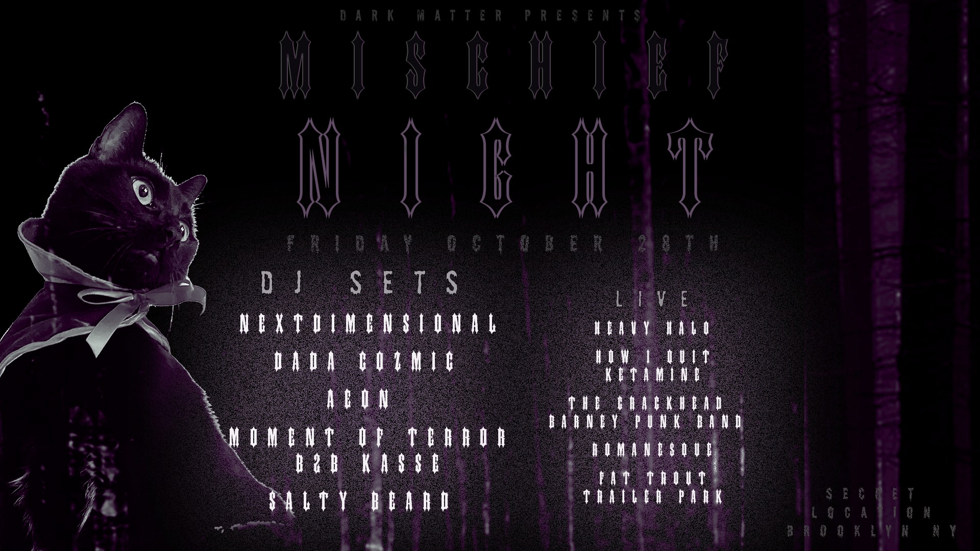 Dark Matter Presents: Mischief Night Cover