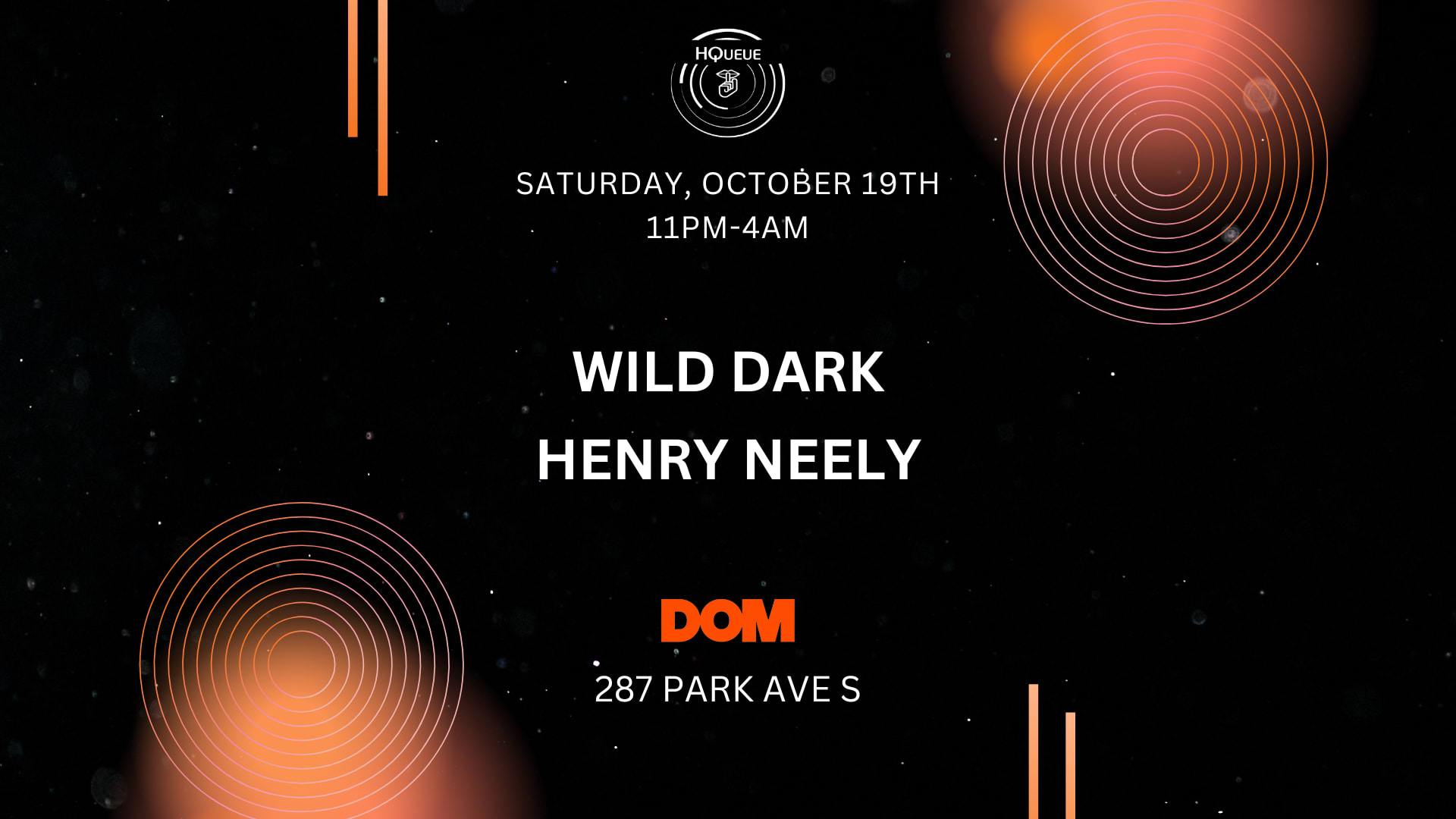 Hqueue X Dom: Wild Dark + More Cover