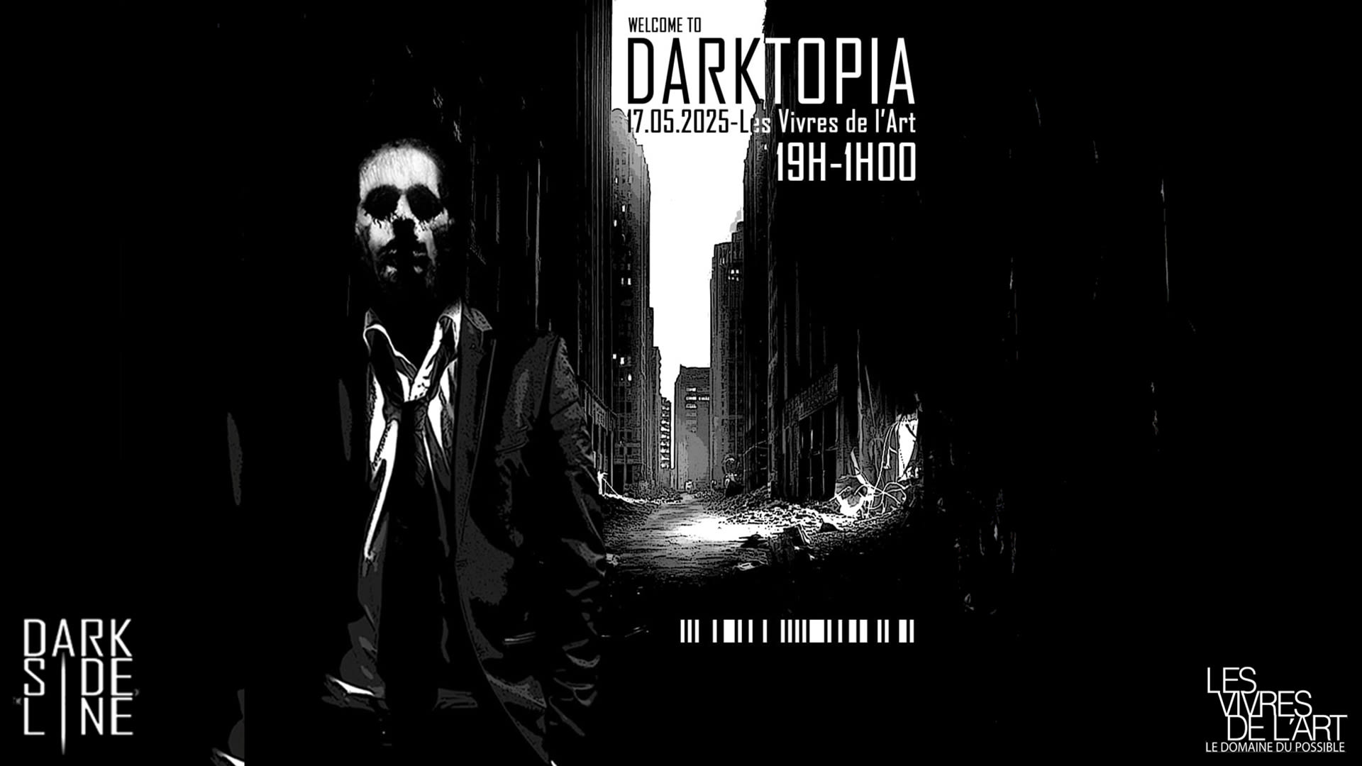 Dark Side Of The Line Présente: Darktopia Cover