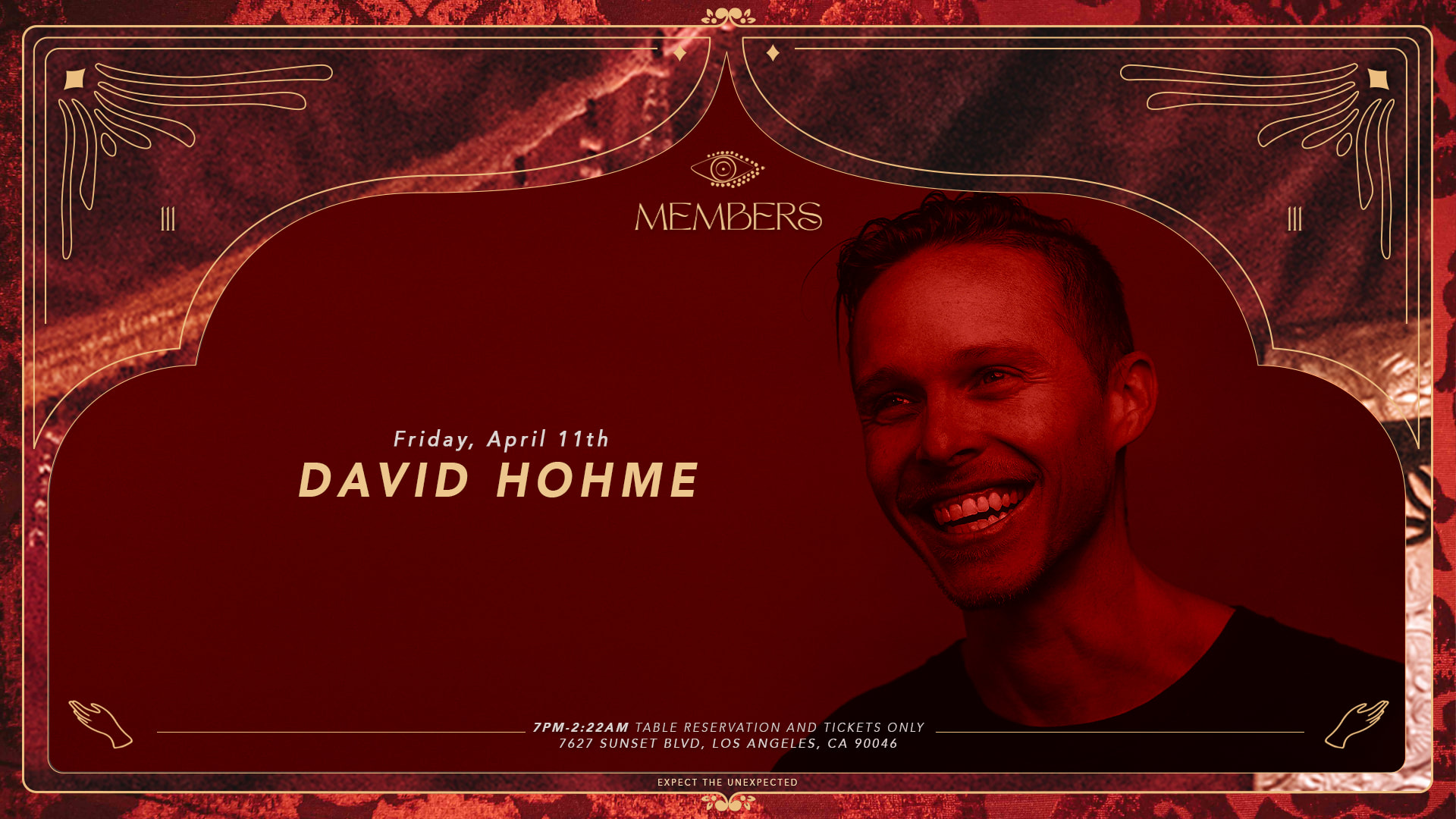 Members Presents: David Hohme & Saand Cover
