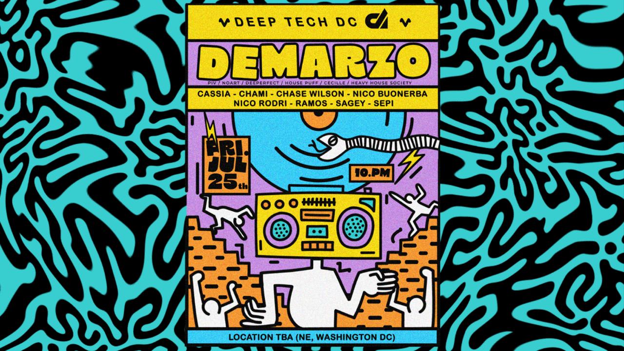 Deep Tech DC Presents: Demarzo Cover
