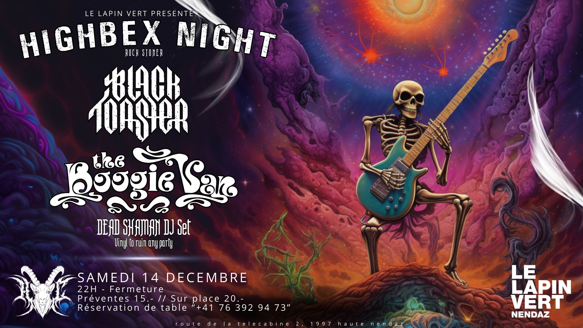 Higbex Night : Rock Stoner Cover