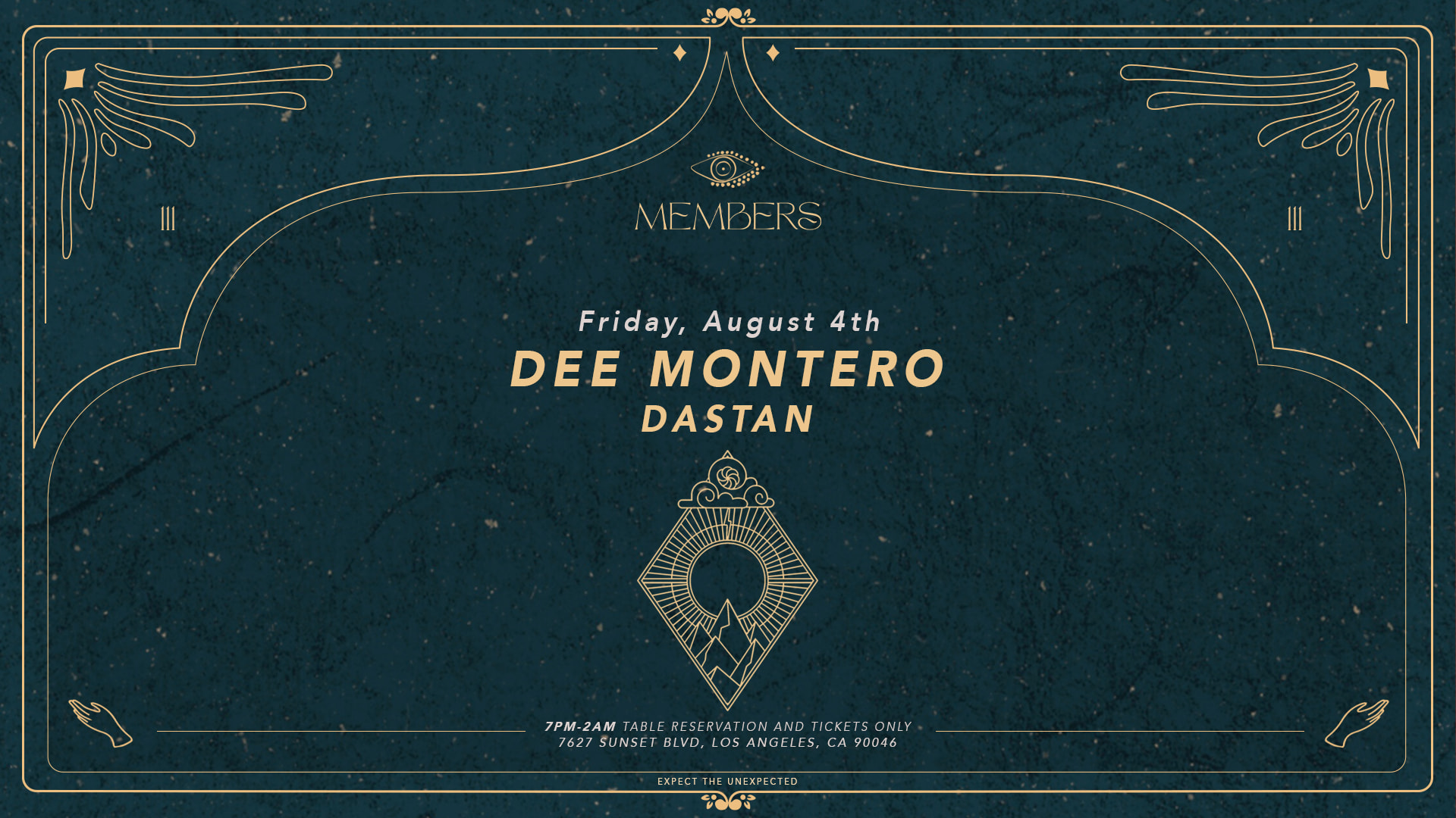 Dee Montero & Dastan At Members Cover