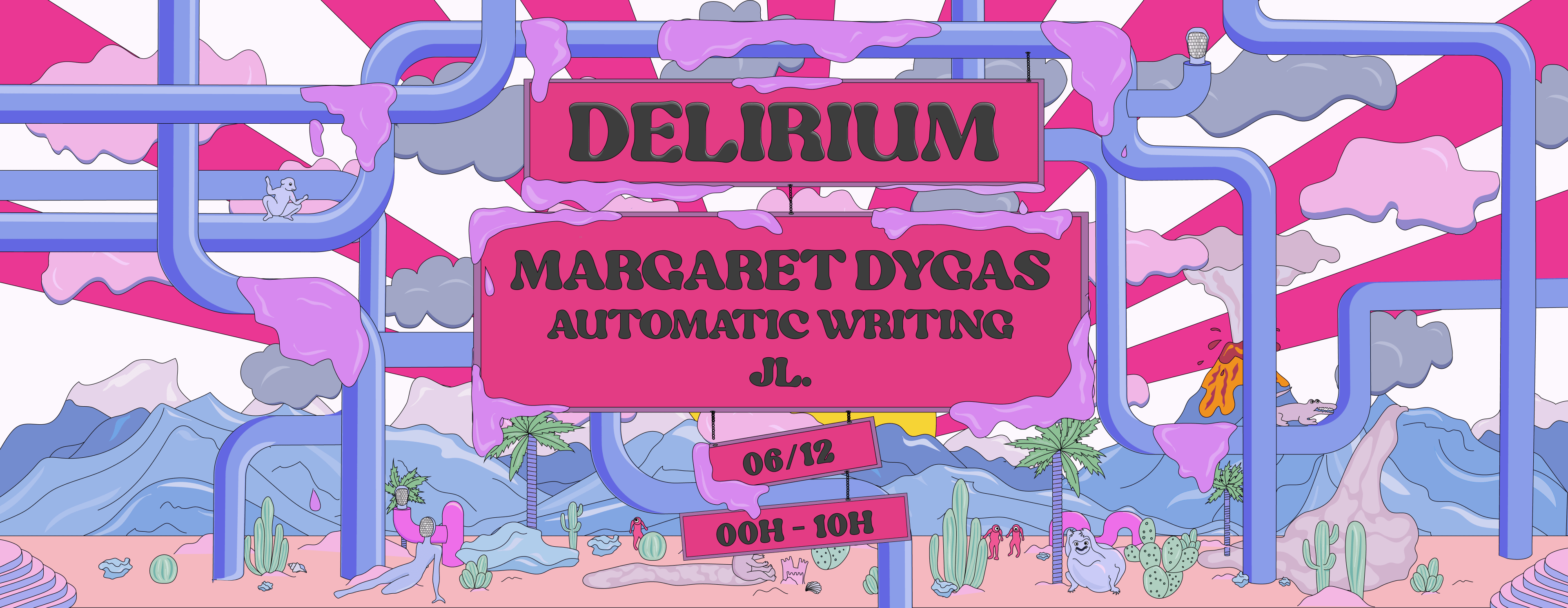 Delirium : Margaret Dygas Experience Cover
