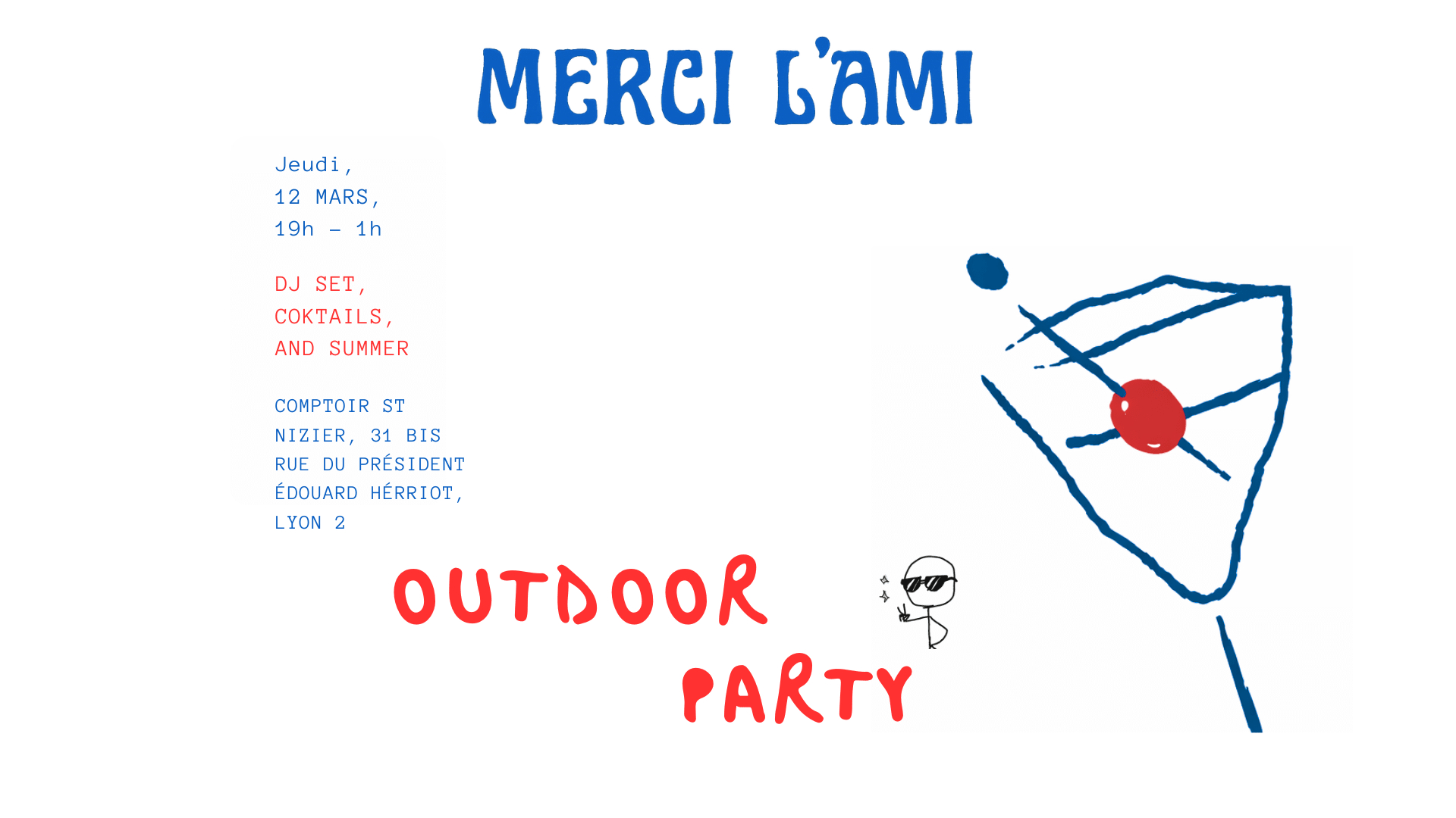 Outdoor - Merci L'ami Cover