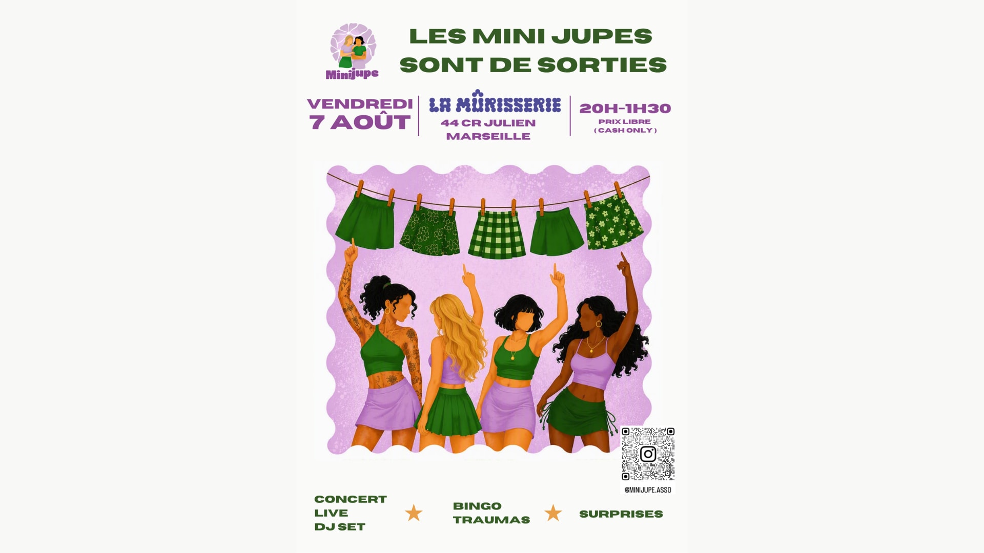 Les Mini Jupes Sont De Sorties Cover