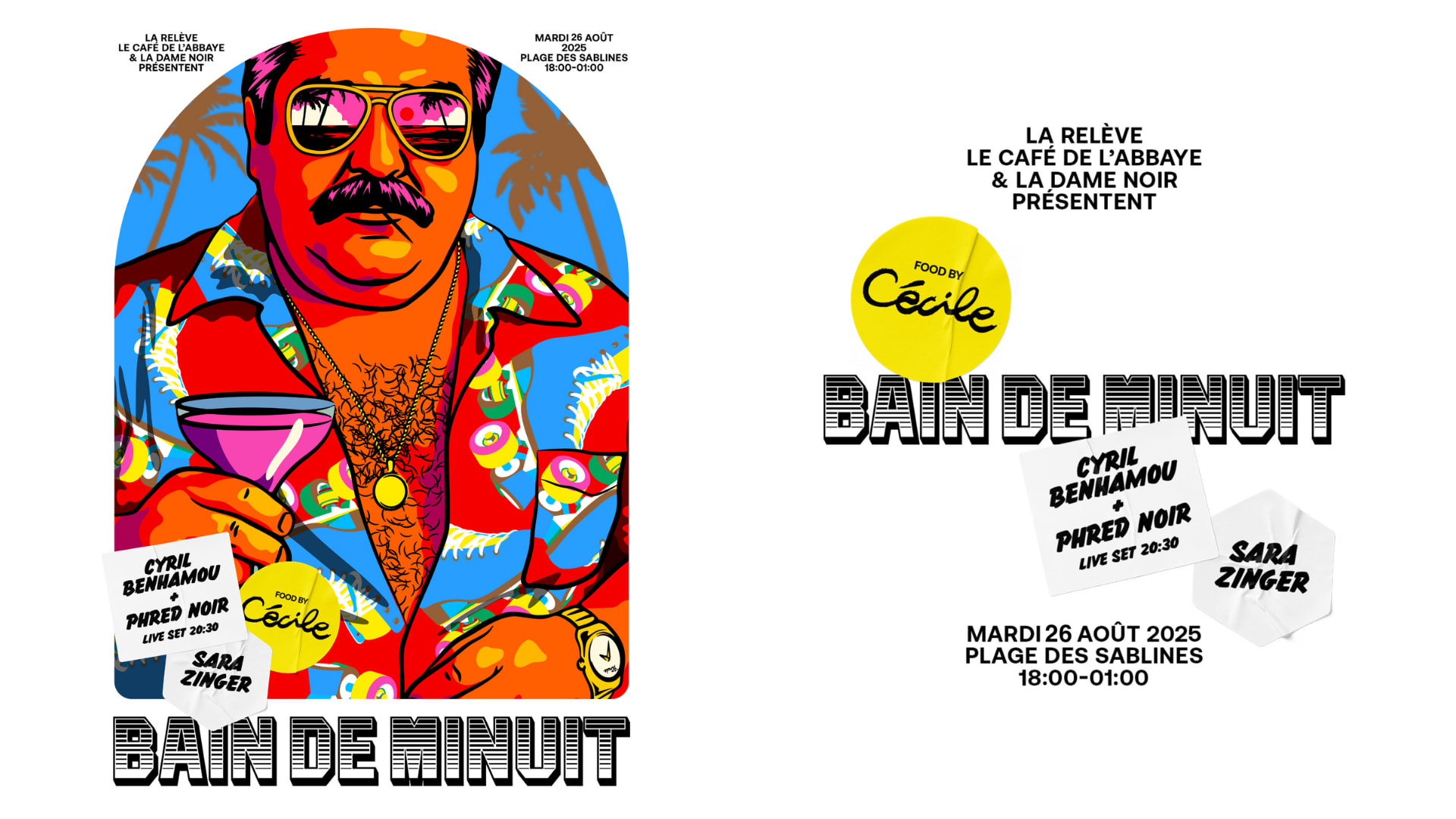 Dernier Bain De Minuit @ Beach Party - Les Sablines Cover