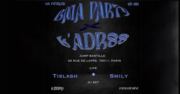 Bma Party X L'adrss Cover