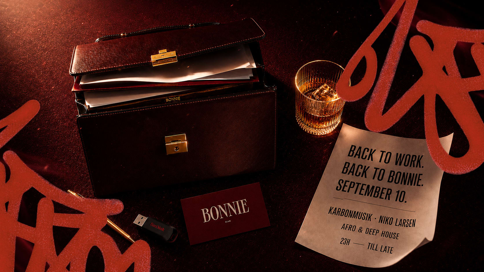Bonnie’S Back - Karbonmusik Invites Niko Larsen @Bonnie Club Cover