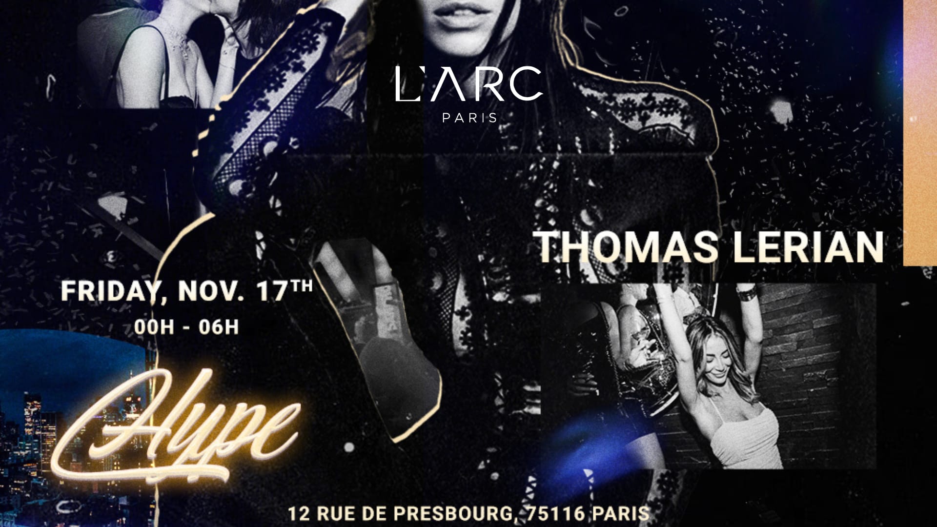 Hype @ L'arc Paris Cover