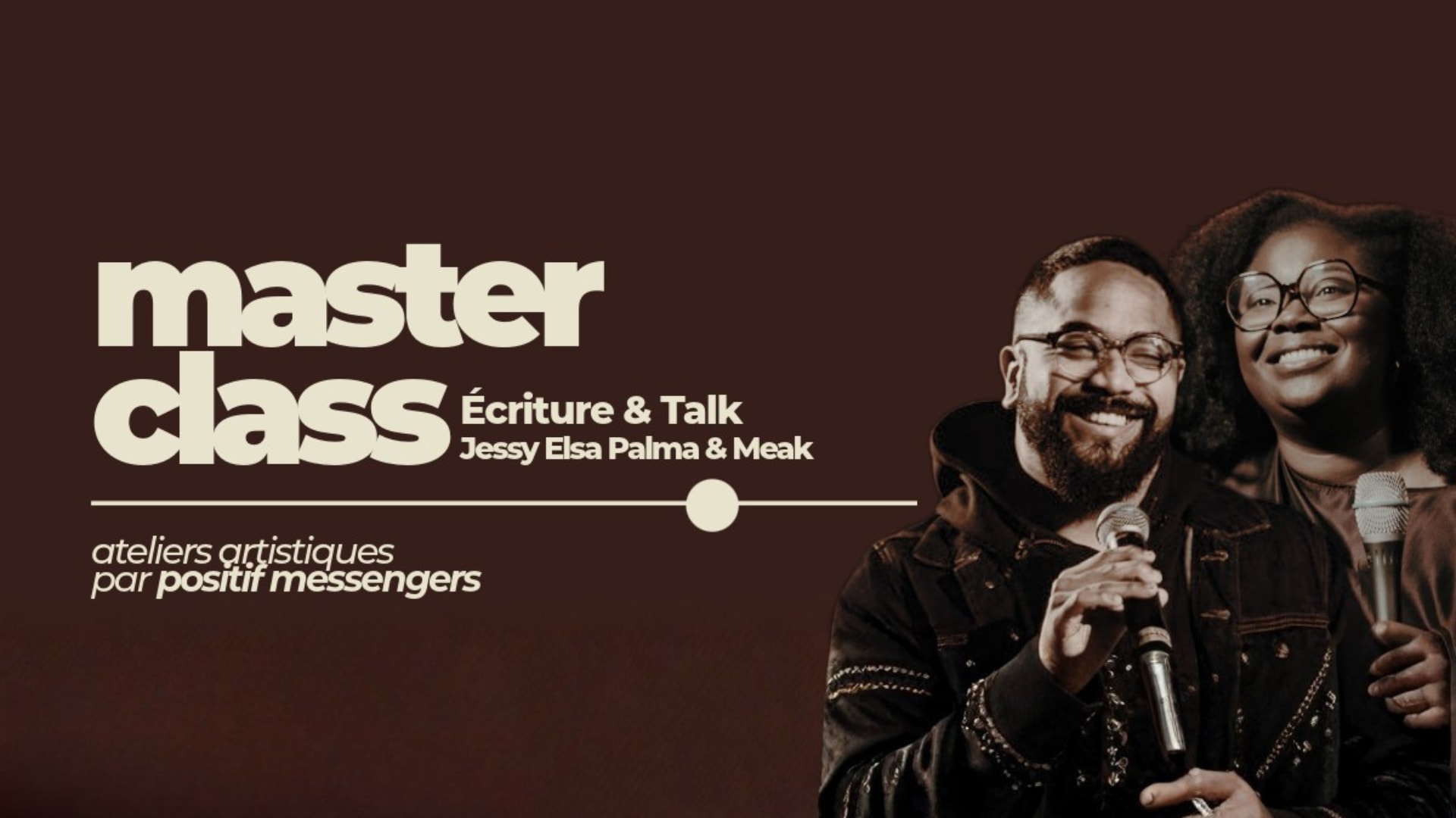 Masterclass Écriture & Talk Cover