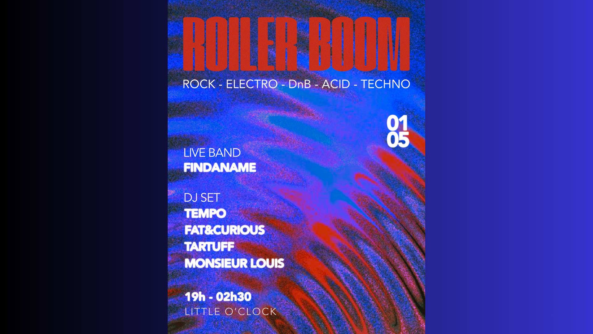 Roiler Boom Laser Show Cover