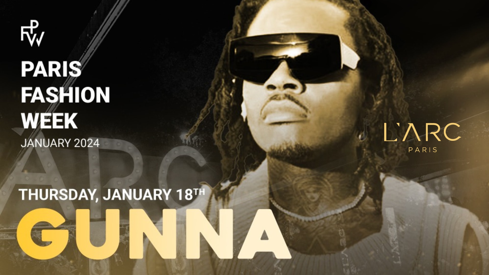 Pfw - Gunna @ L'arc Paris Cover