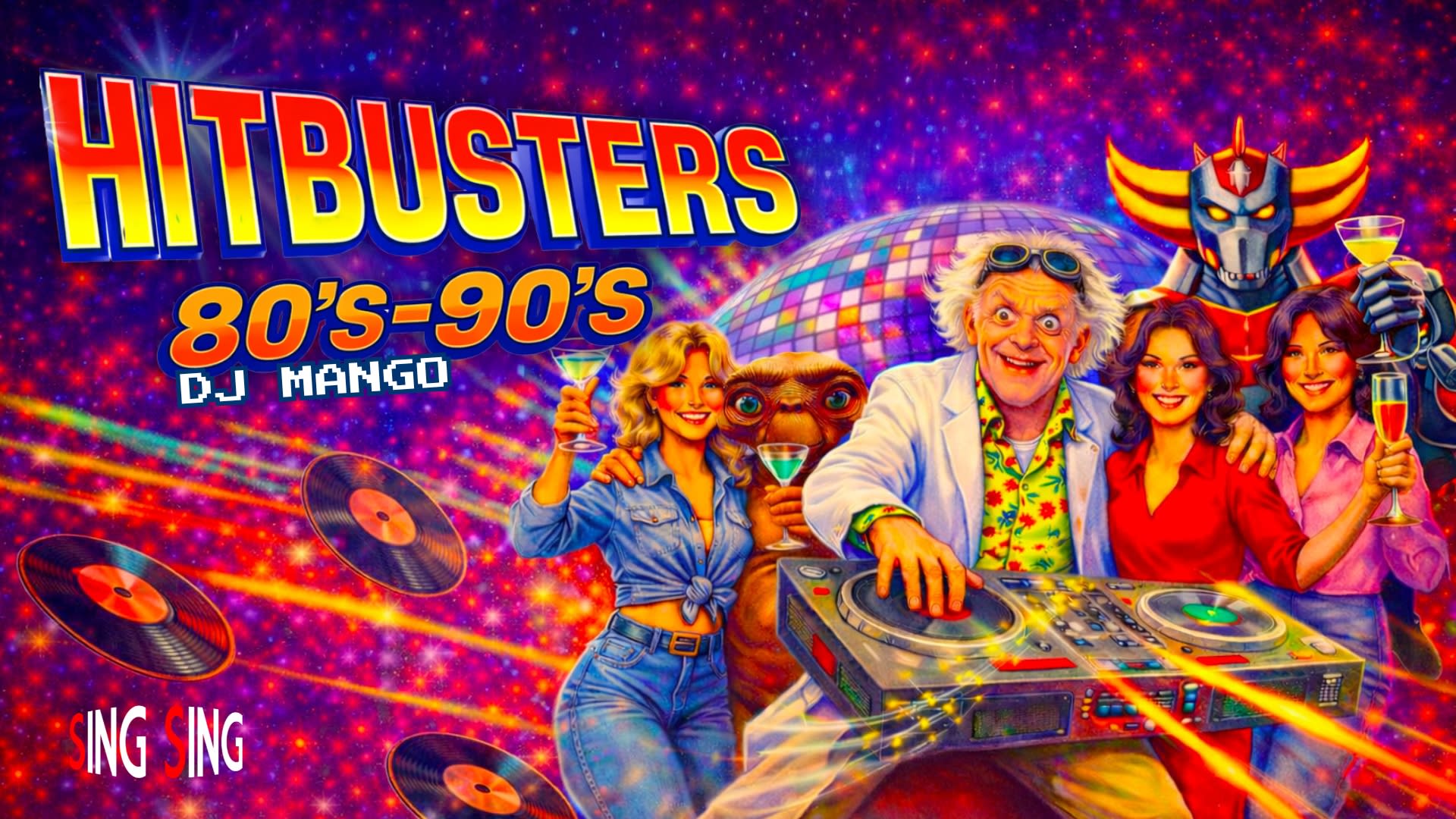 Hitbusters – La Soirée 80’S / 90’S Cover