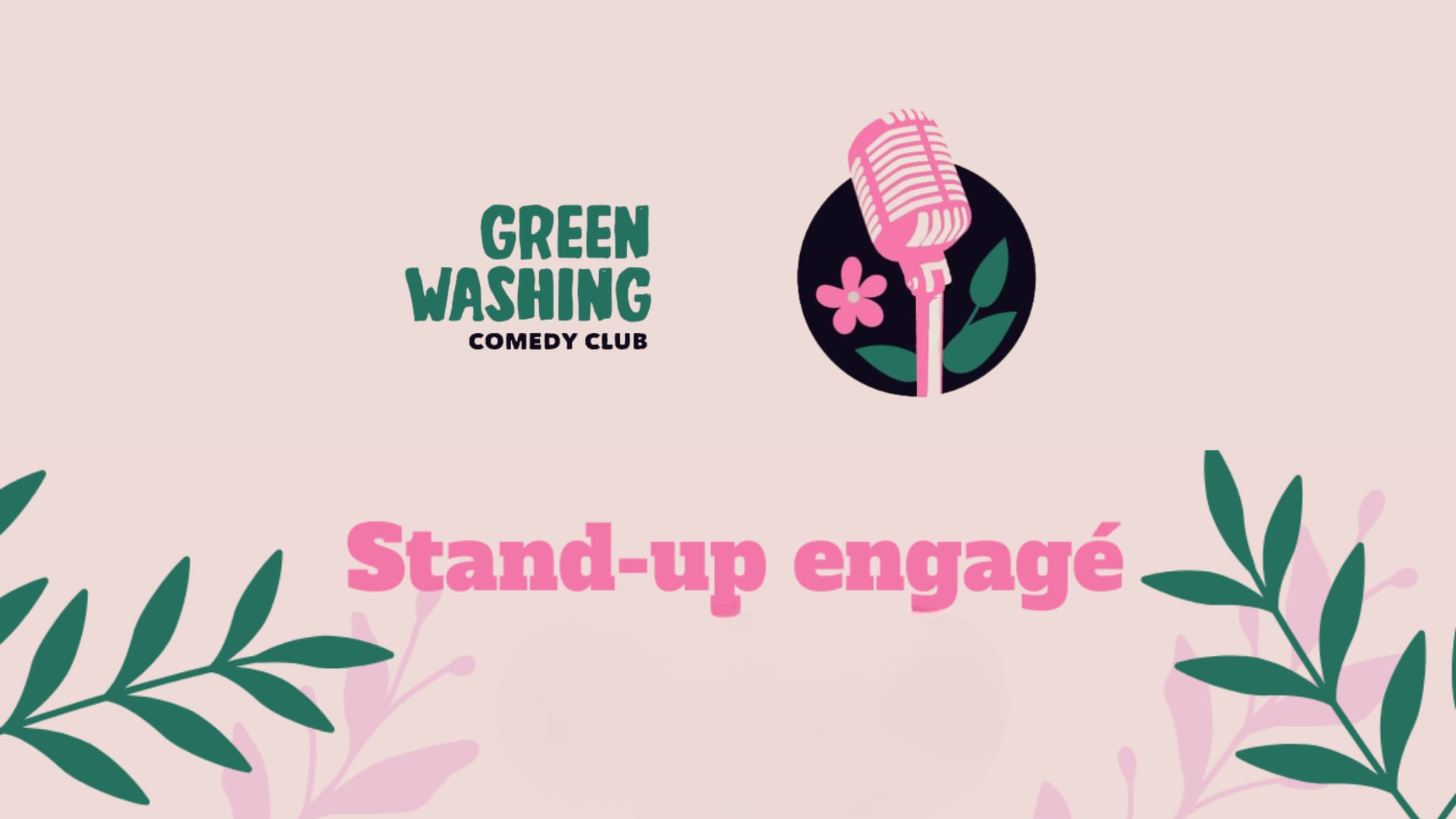 Greenwashing Comedy Club Cover