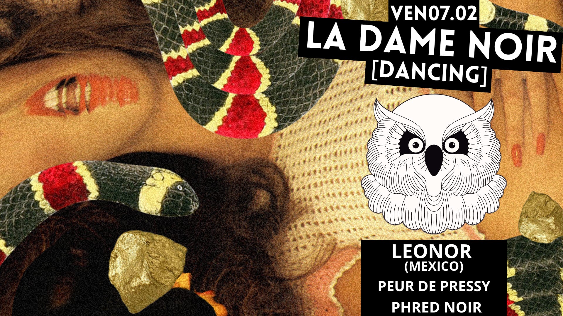 Leonor, Peur De Pressy & Phred Noir @ Ldn Dancing 07.02.25 Cover