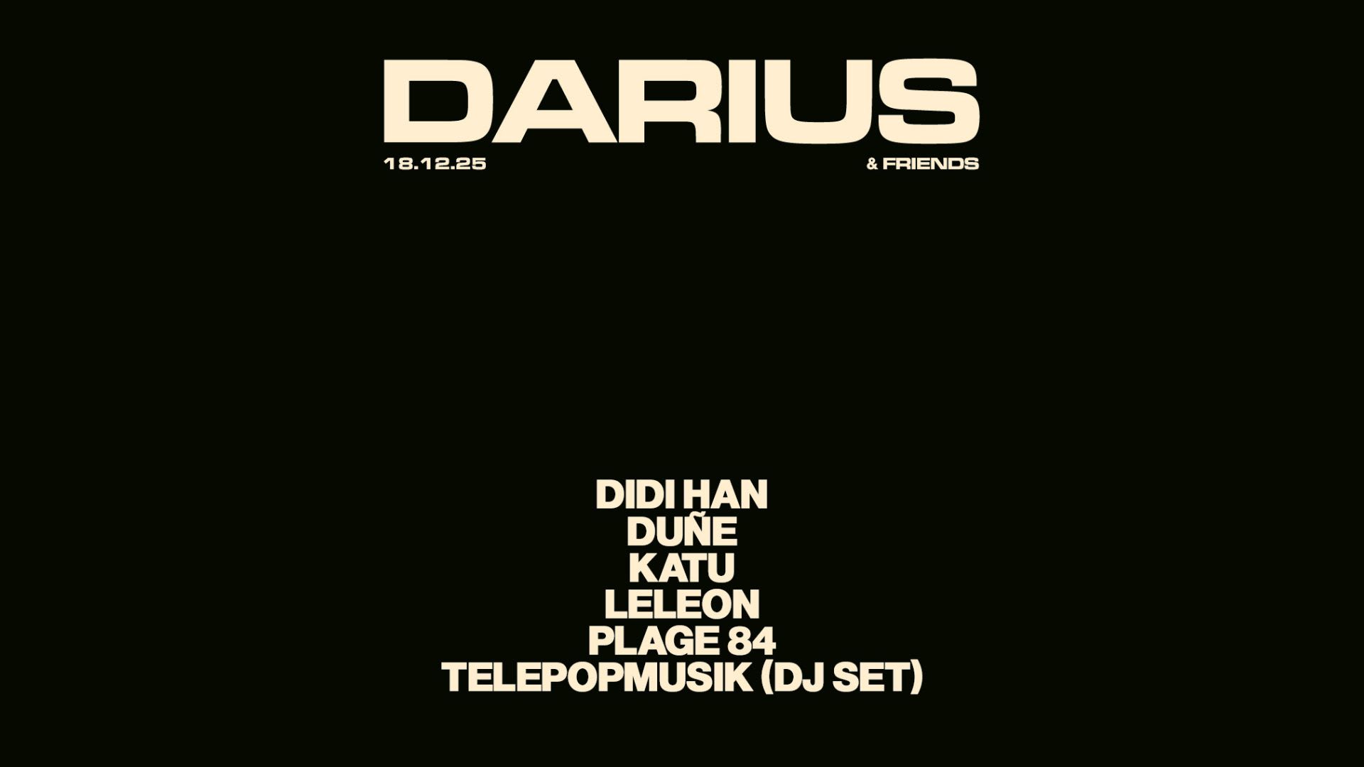 Divine Presents Darius And Friends Cover