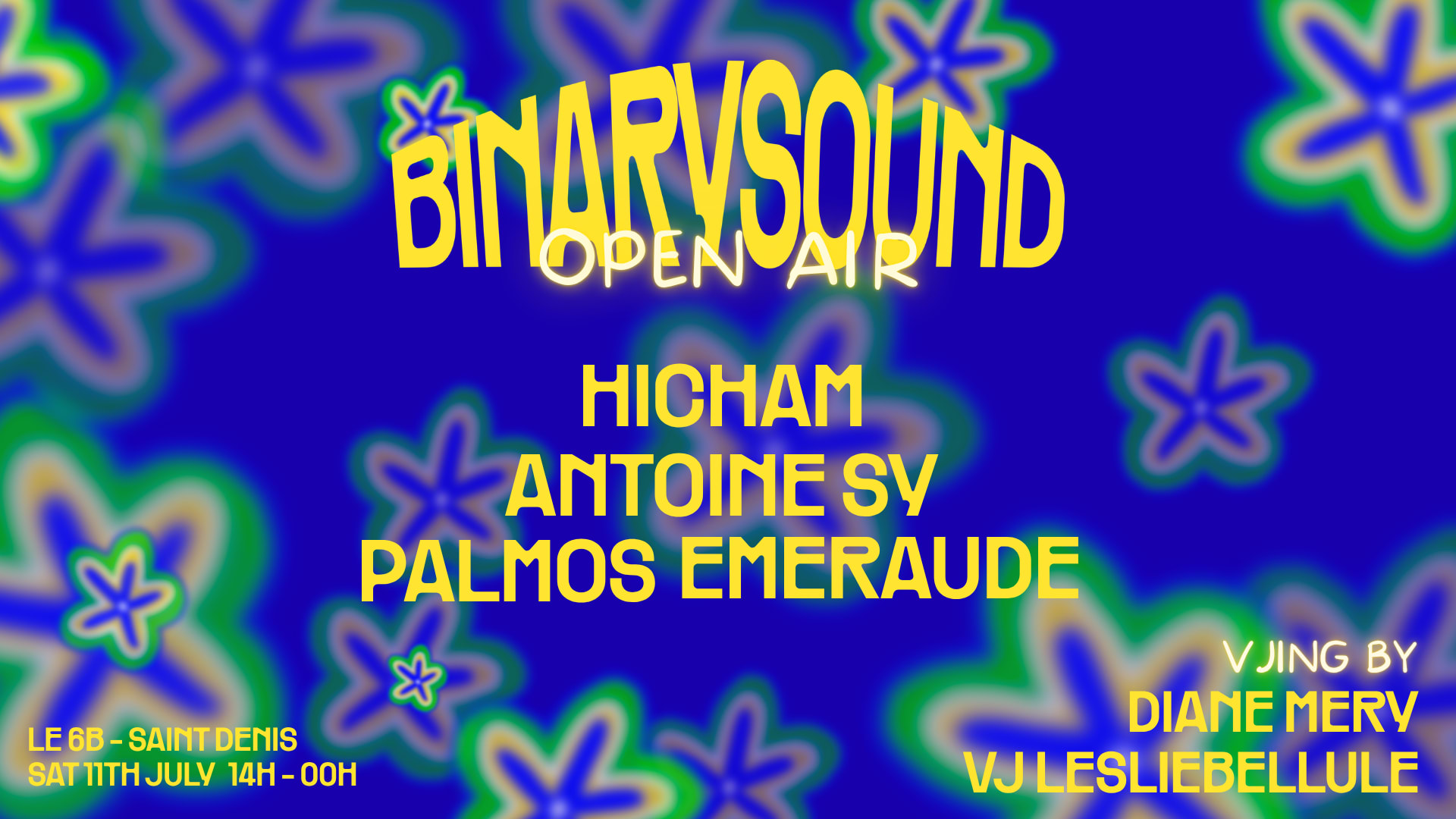 Binarysound Open Air @Le 6b (Saint Denis) Cover