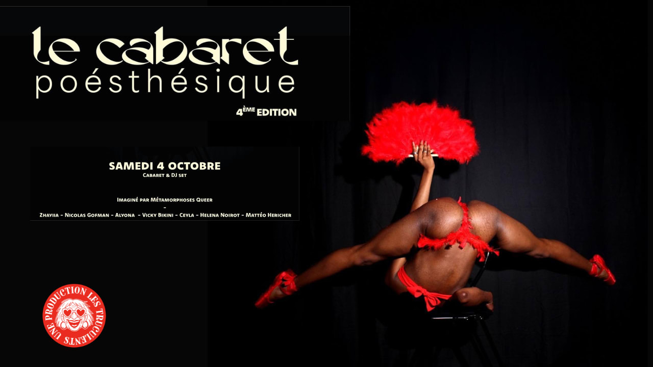 Le Cabaret Poesthésique, Samedi 4 Octobre Cover