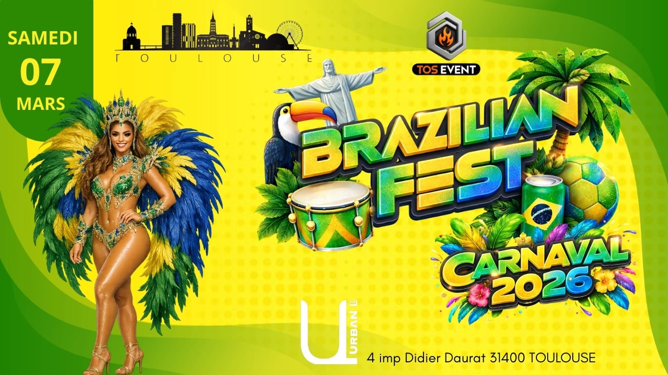 Brazilian Fest Carnaval 2026 (Toulouse) Cover
