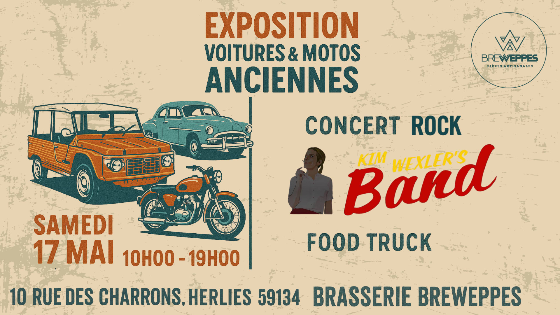 Breweppes : Rock'n Road - Expo Vintage & Good Food Cover