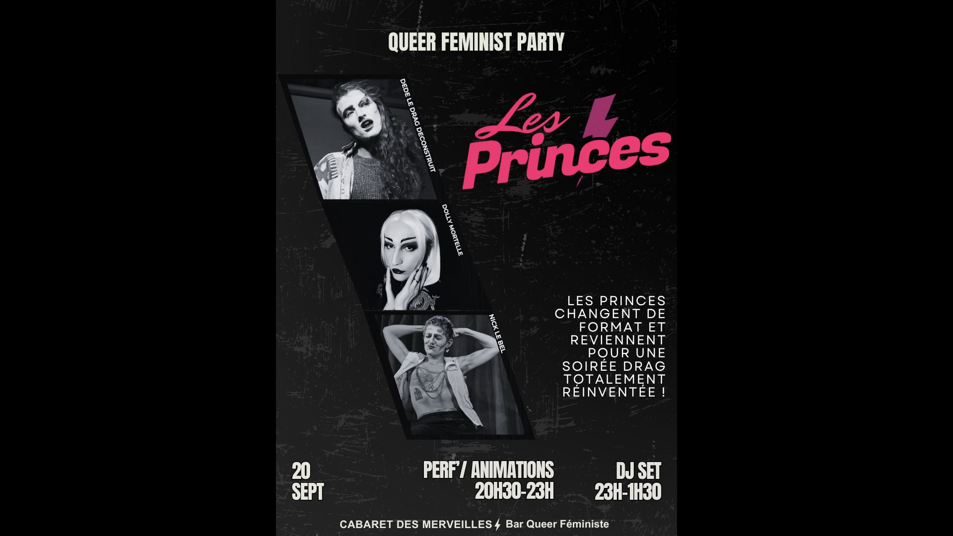 Les Princes - Queer Feminist Party Cover