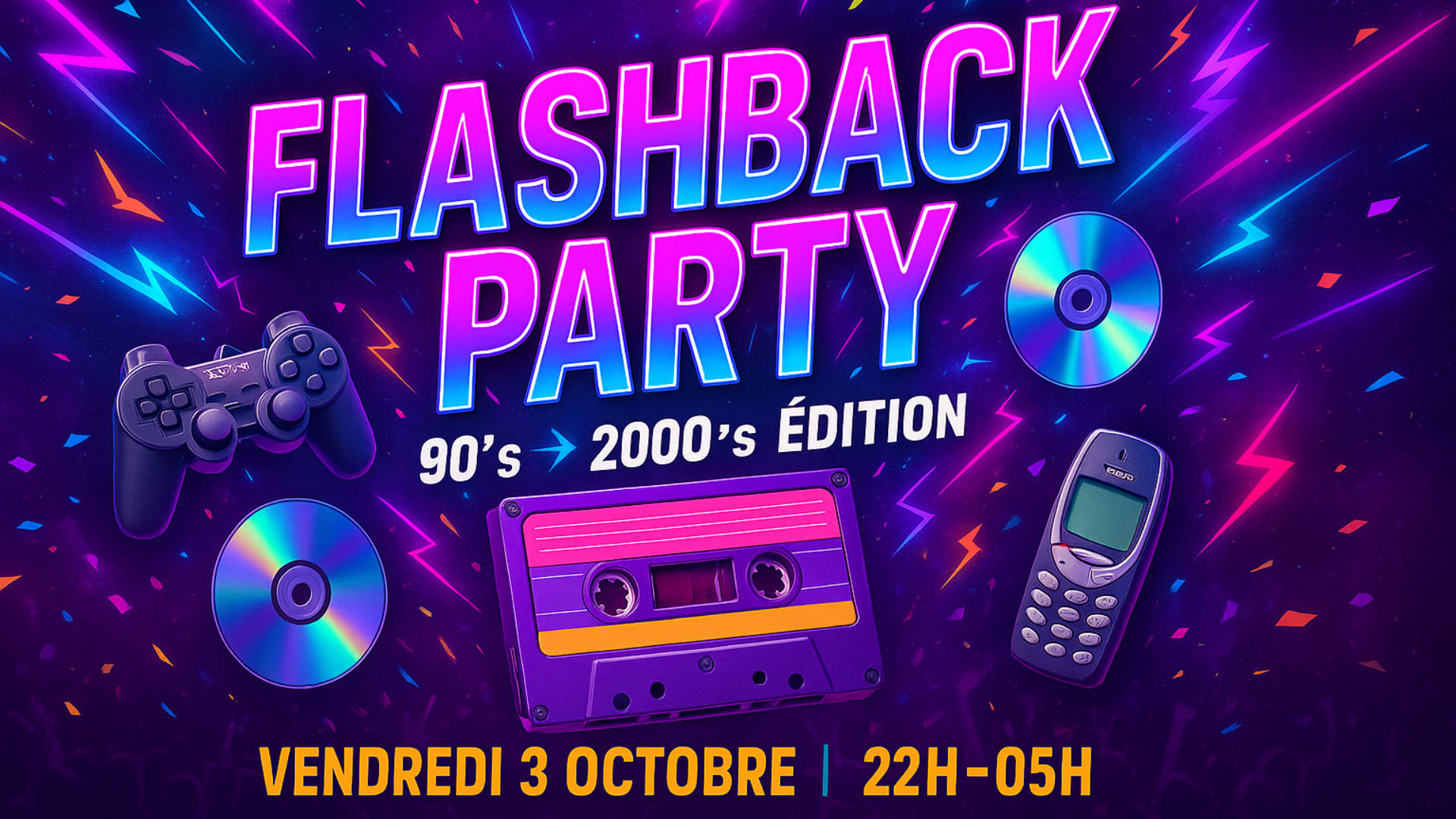 Flashback Party – 90’S, 2000’S Édition Cover