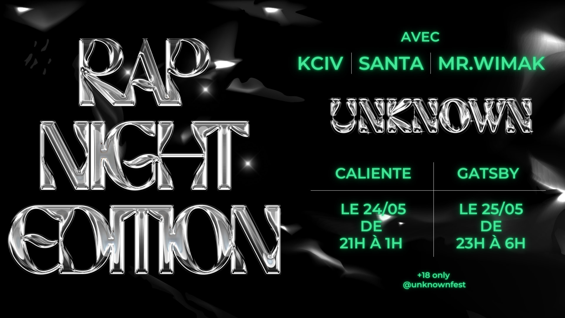 Rap Night Edition #1 Cover
