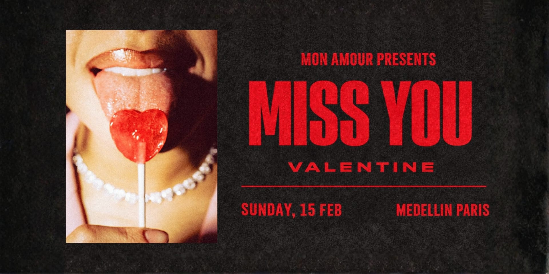 Miss You Mon Amour Cover