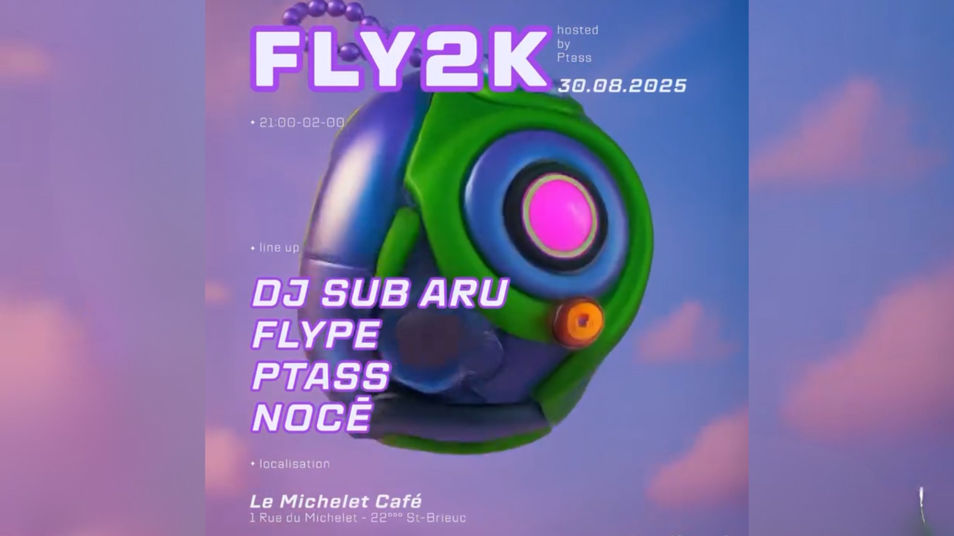 Fly2k #2 Open Air Saint-Brieuc Cover
