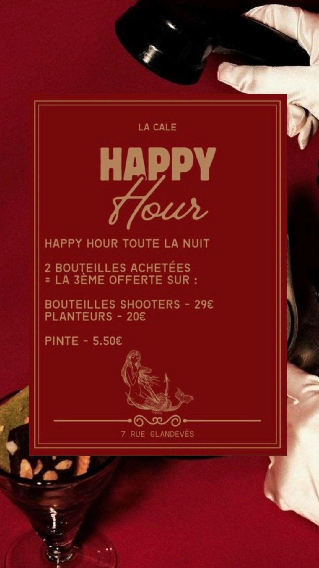 Mercredi C’Est Happy Hour Cover