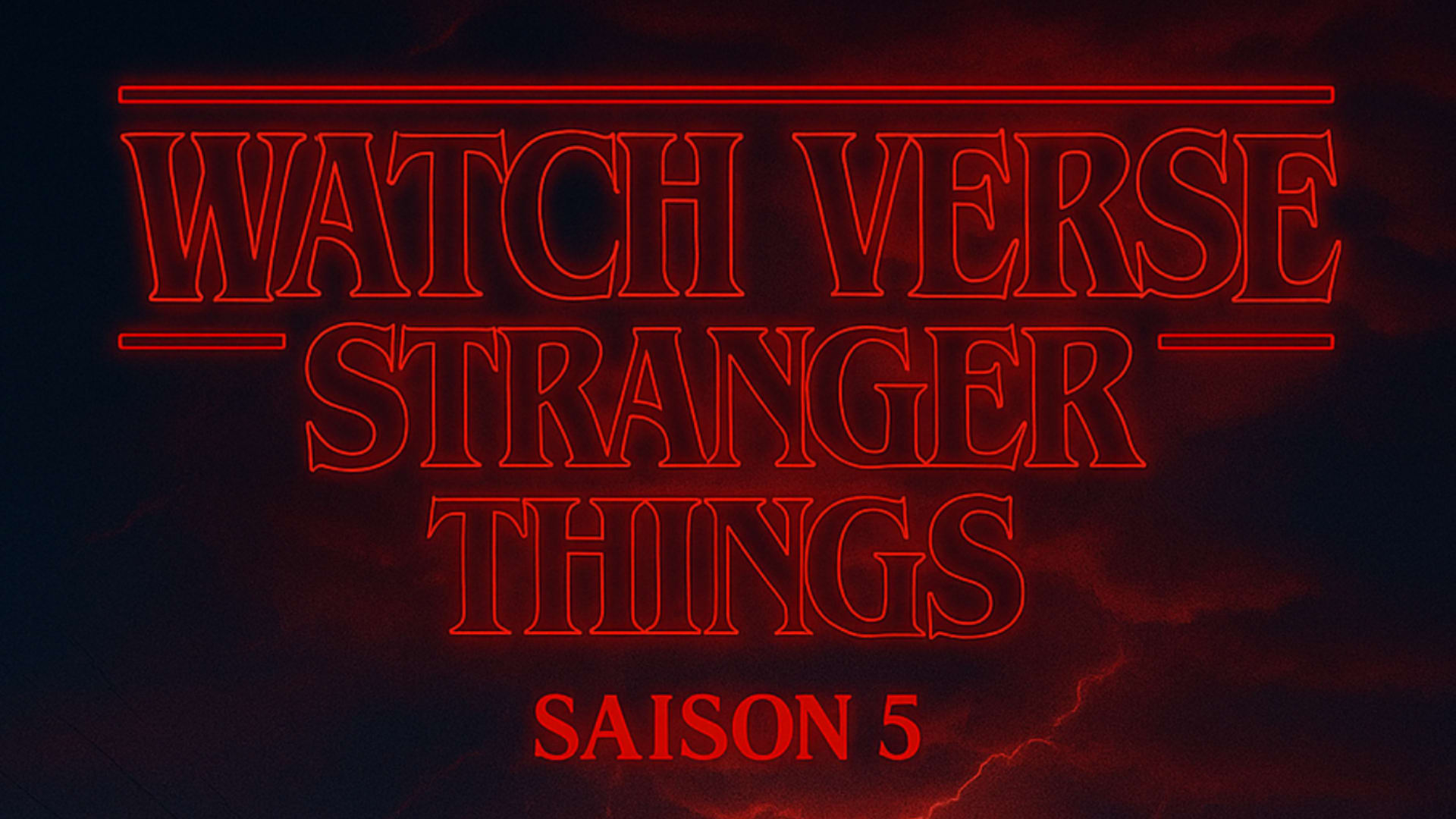 Watch Party Stranger Things Saison 5 Cover