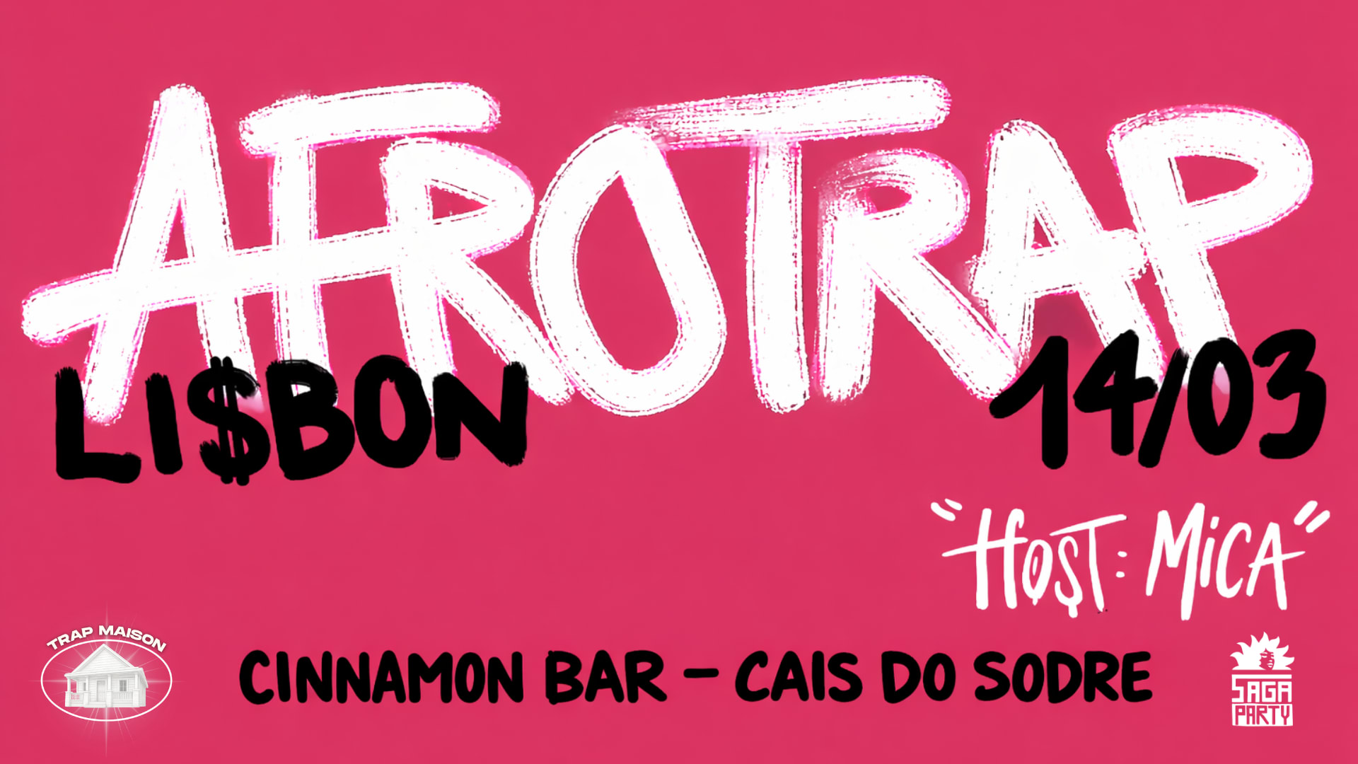 Saga Party X Trap Maison Present : Afro Trap Cover