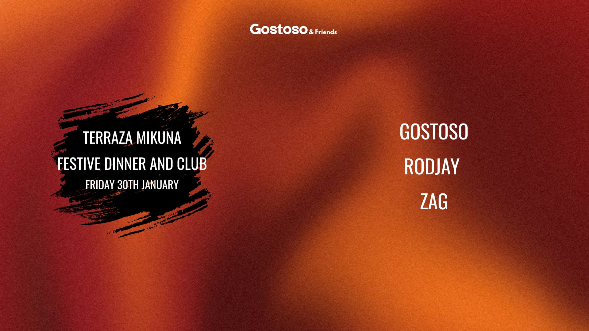 Gostoso & Friends @ Terraza Mikuna (Indoor) Cover