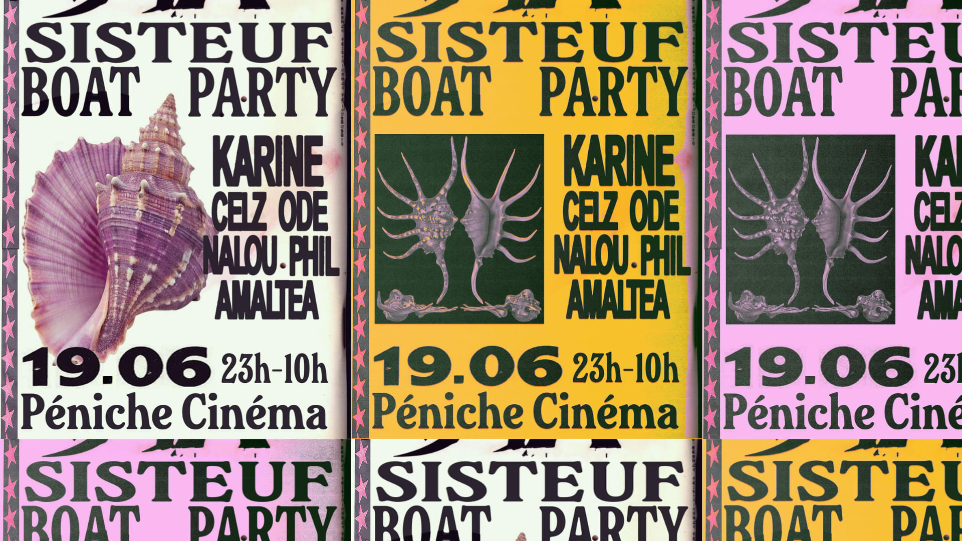 Sisteuf Boat Party Cover
