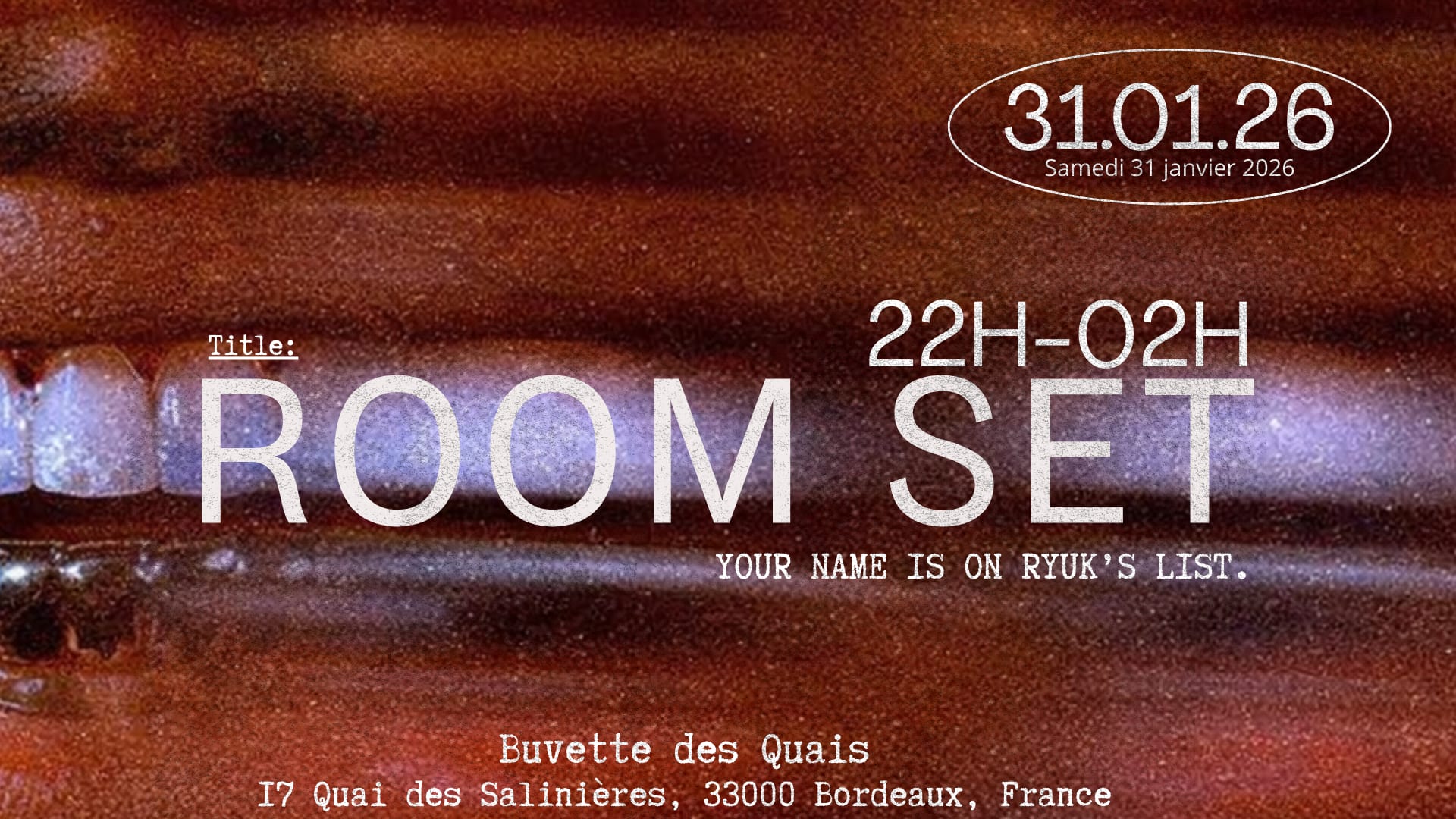 Room Set By Dj Ryuk Cover