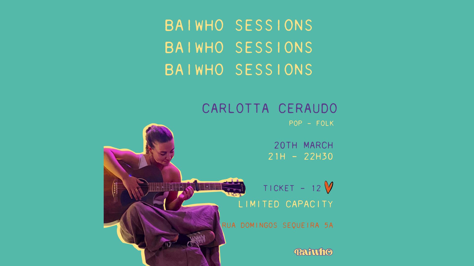 Baiwho Sessions - Carlotta Ceraudo Cover
