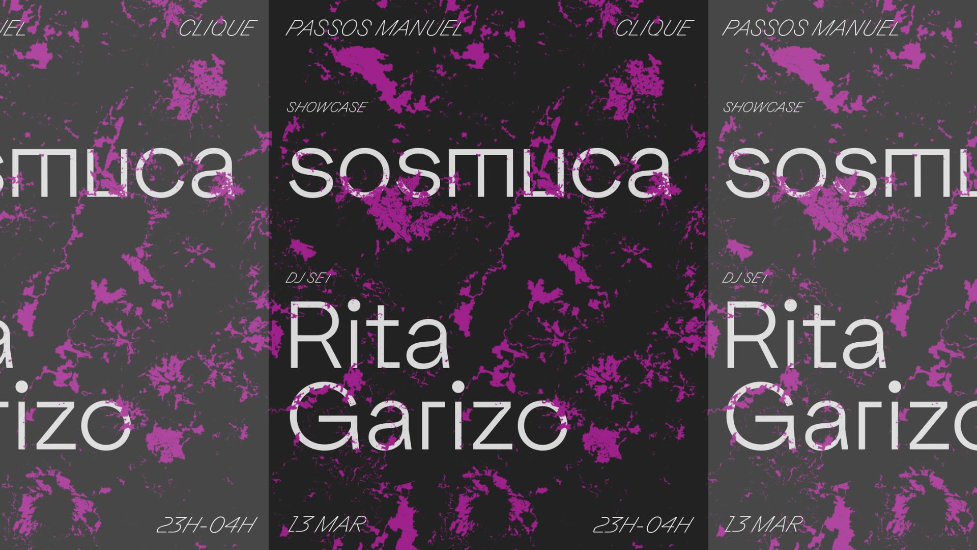 Clique / Sosmuca, Rita Garizo / Passos Manuel Cover
