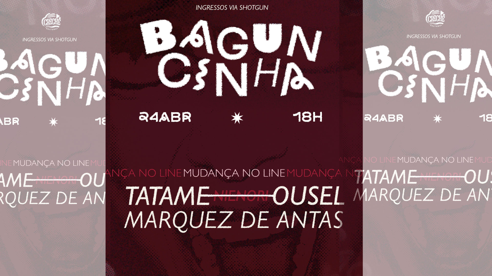 Baguncinha III - Tatame, Ousel, Marquez De Antas Cover