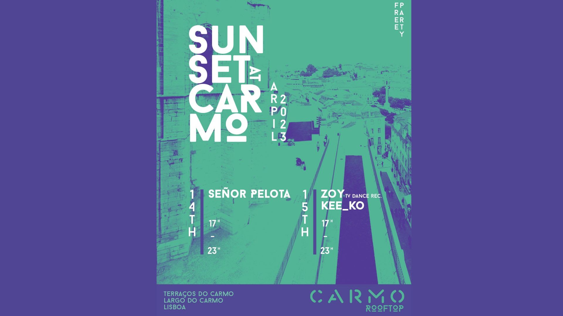 Sunset At Carmo - Free Entry Cover