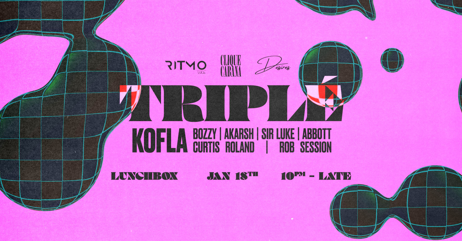 Triplé @ Lunchbox Cover