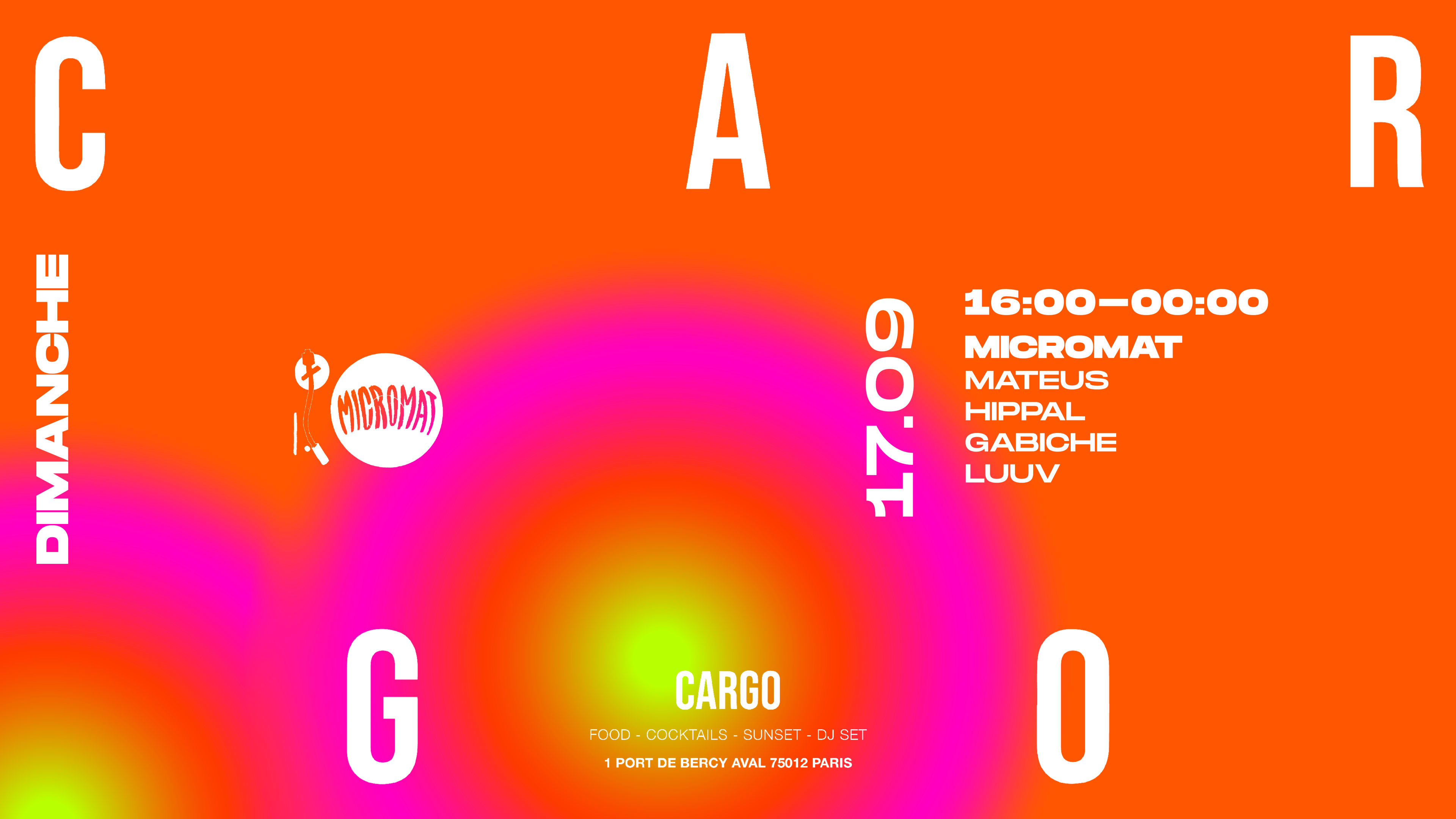 Cargo X Micromat W/ Mateus, Hippal, Gabiche & Luuv Cover